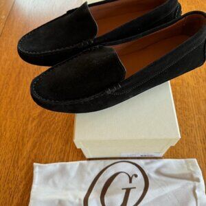 M. GEMI The Felize Suede Women’s Loafer Black size 38